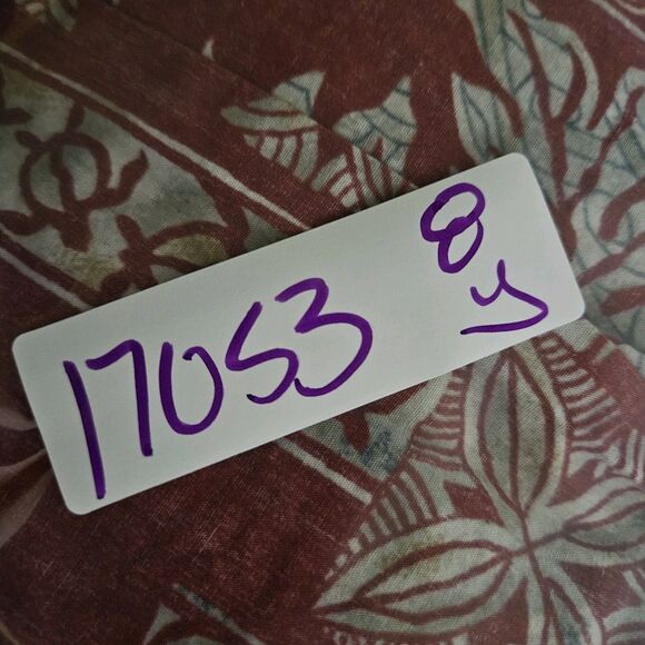 Blue Hawaii Shirt Mens XL Hawaiian Red Tiki Camp Button Up All Over Print - Picture 9 of 9